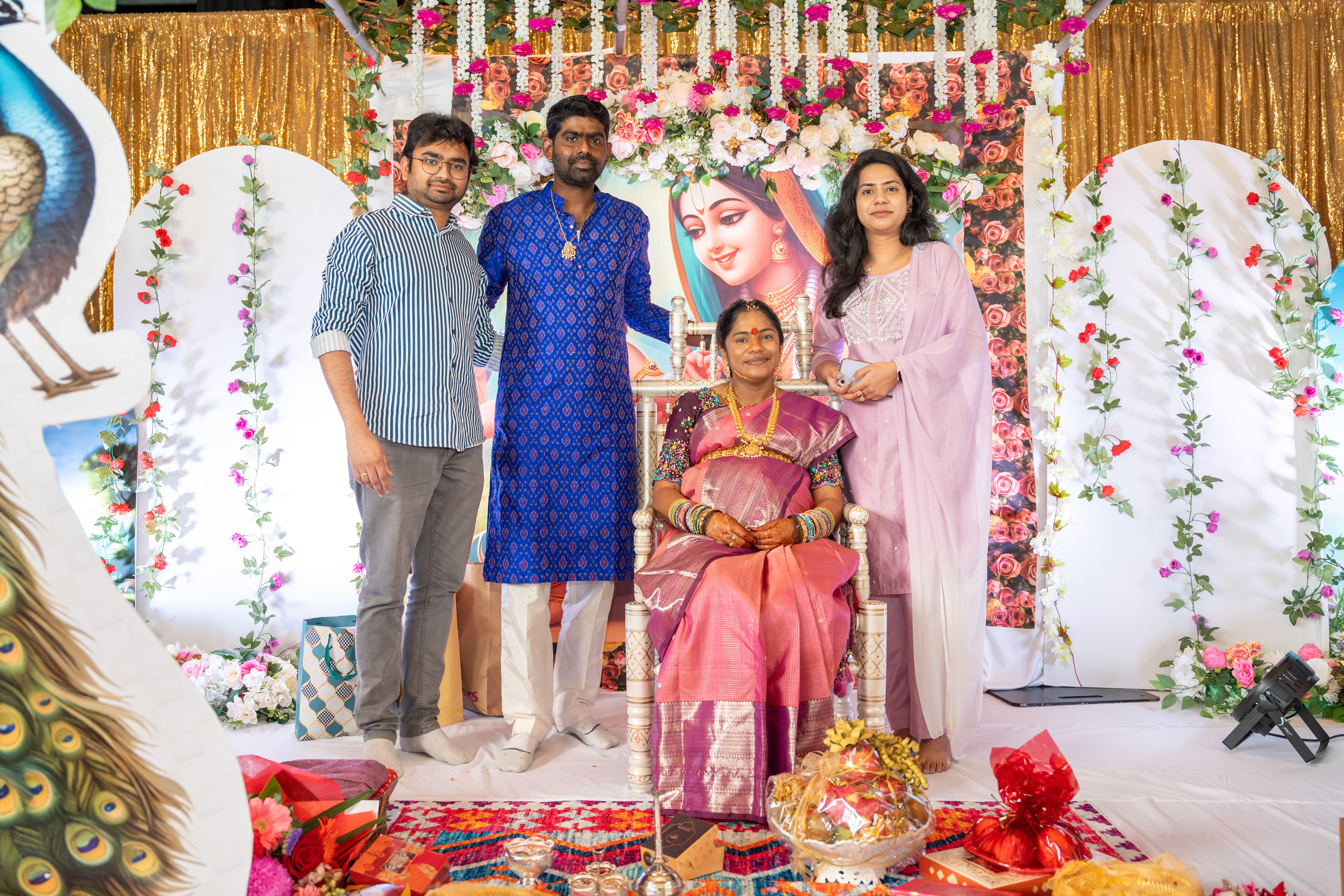 SAGAR AND PREMA'S BABY SHOWER photo 9